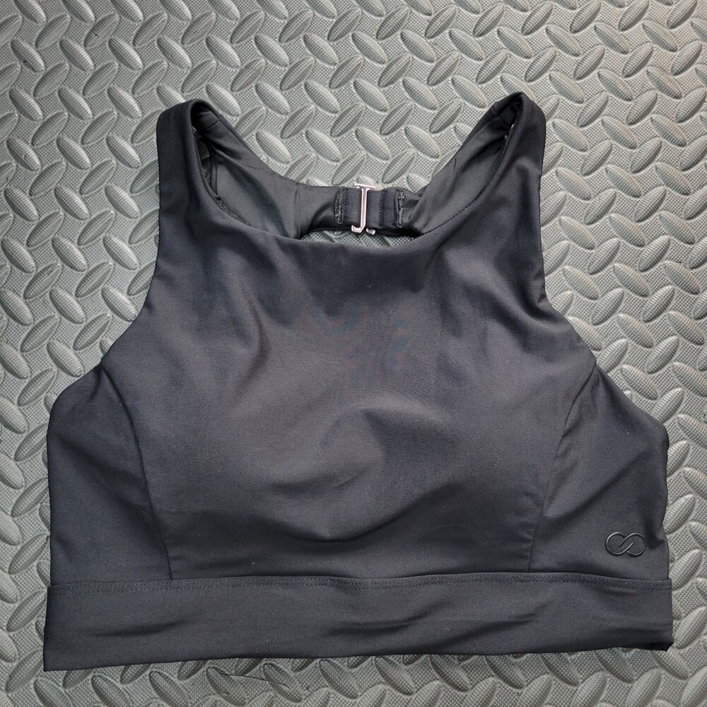 Calia Sports Bra Medium Athletic Top Athleisure High Neck Yoga Tennis Running